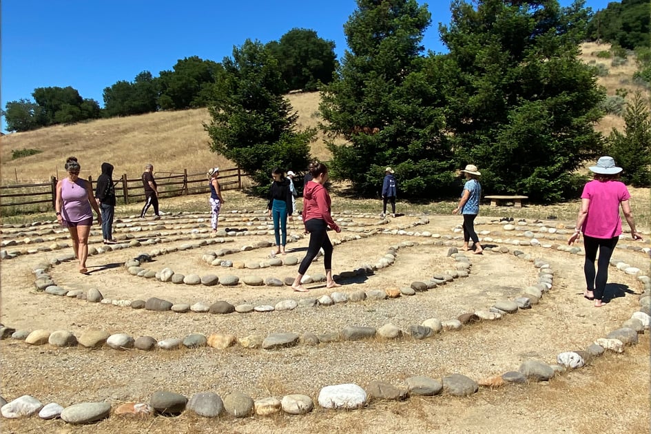 Sunburst Labyrinth Walk