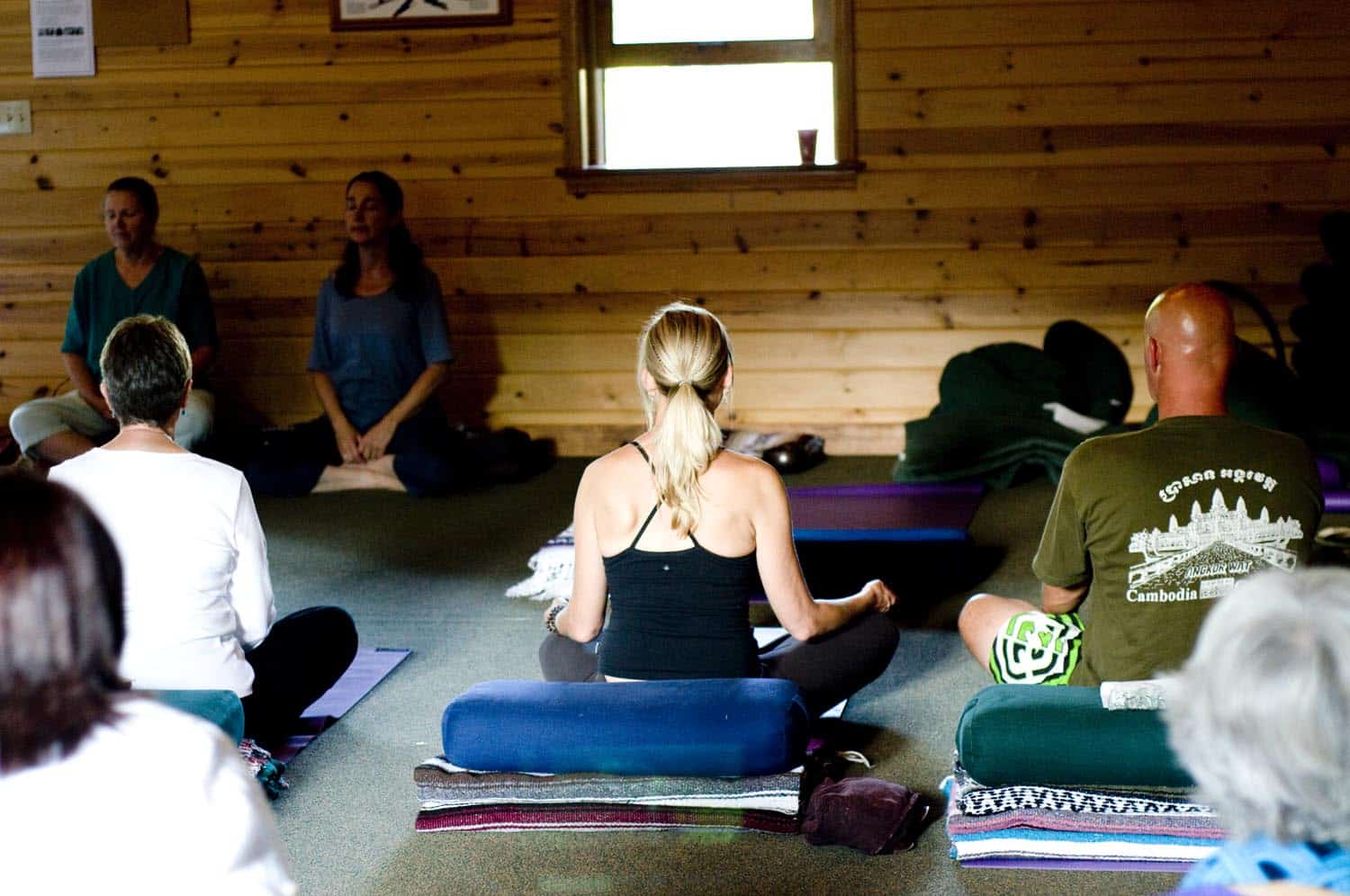 Kriya 1 Yoga Sitting in forest