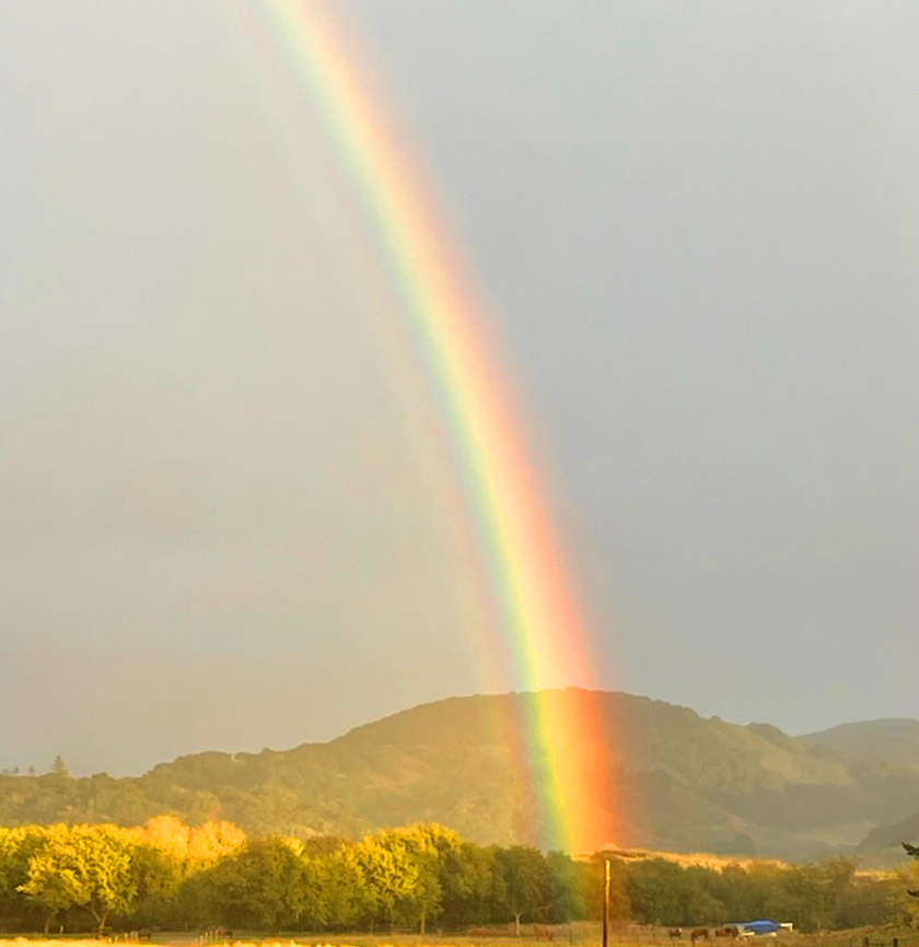 Double Rainbow at Sunburst